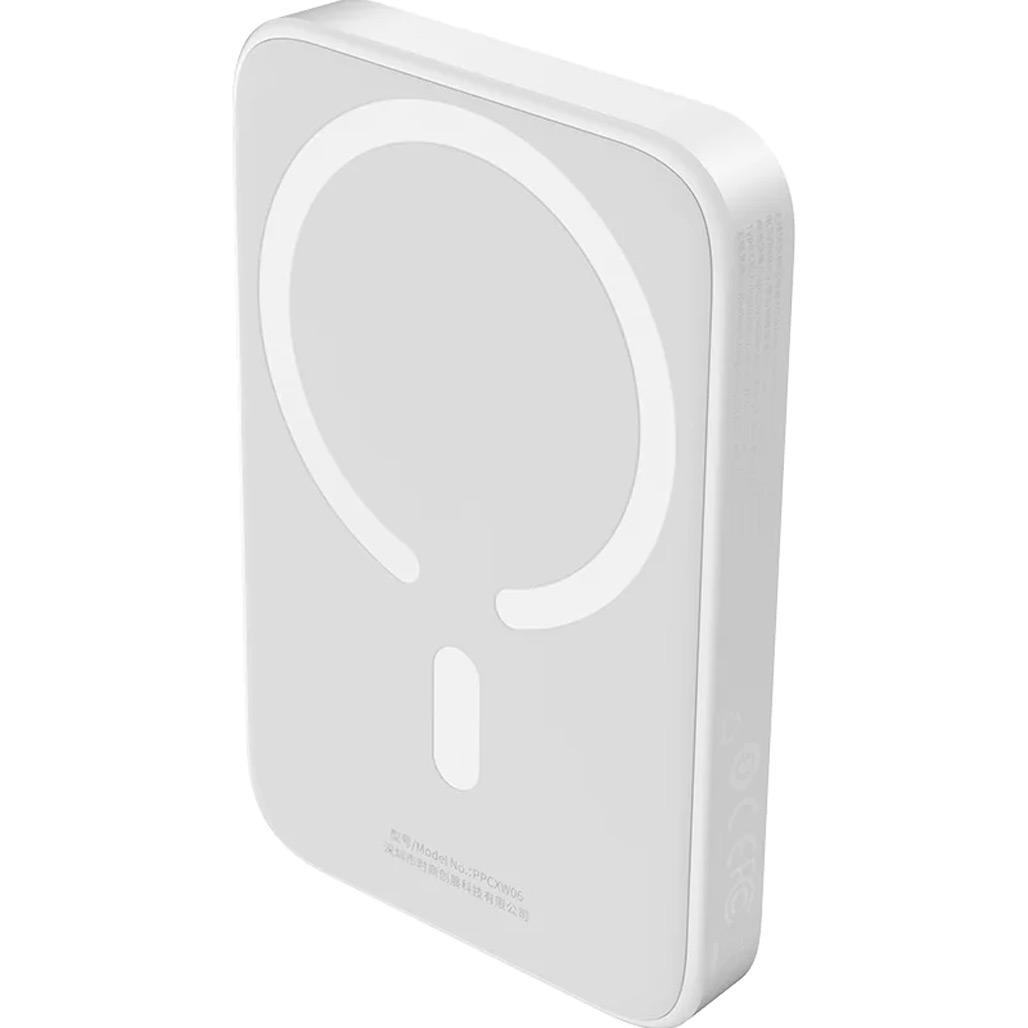 Зовнішній акумулятор Baseus Magnetic Bracket Mini 6000 mAh 20W White (P10059002223-00)