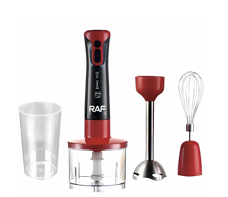 Блендер занурювальний RAF R.340 5В1 Червоний (16496)