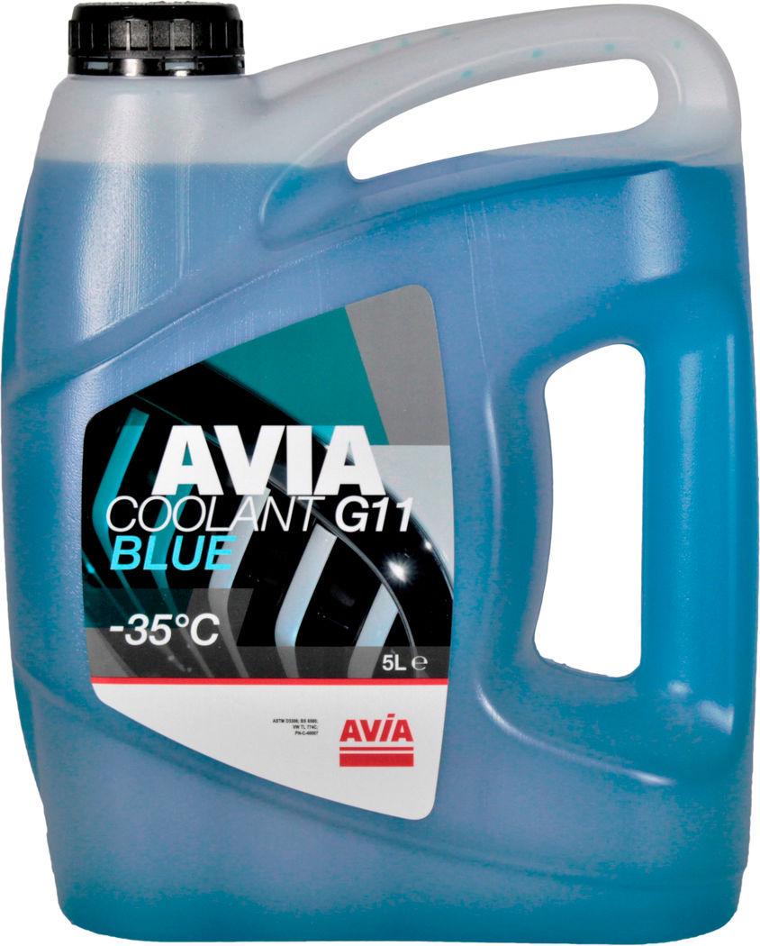 Антифриз Avia G11 от -35 до +108 5 л Blue (0100532)