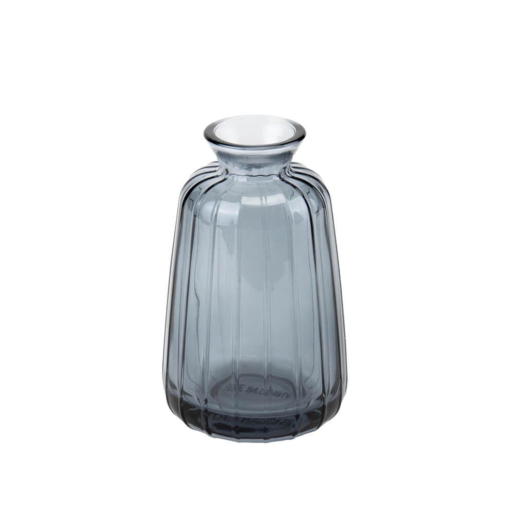 Настольная стеклянная ваза Light House Версаче 11 см Синий