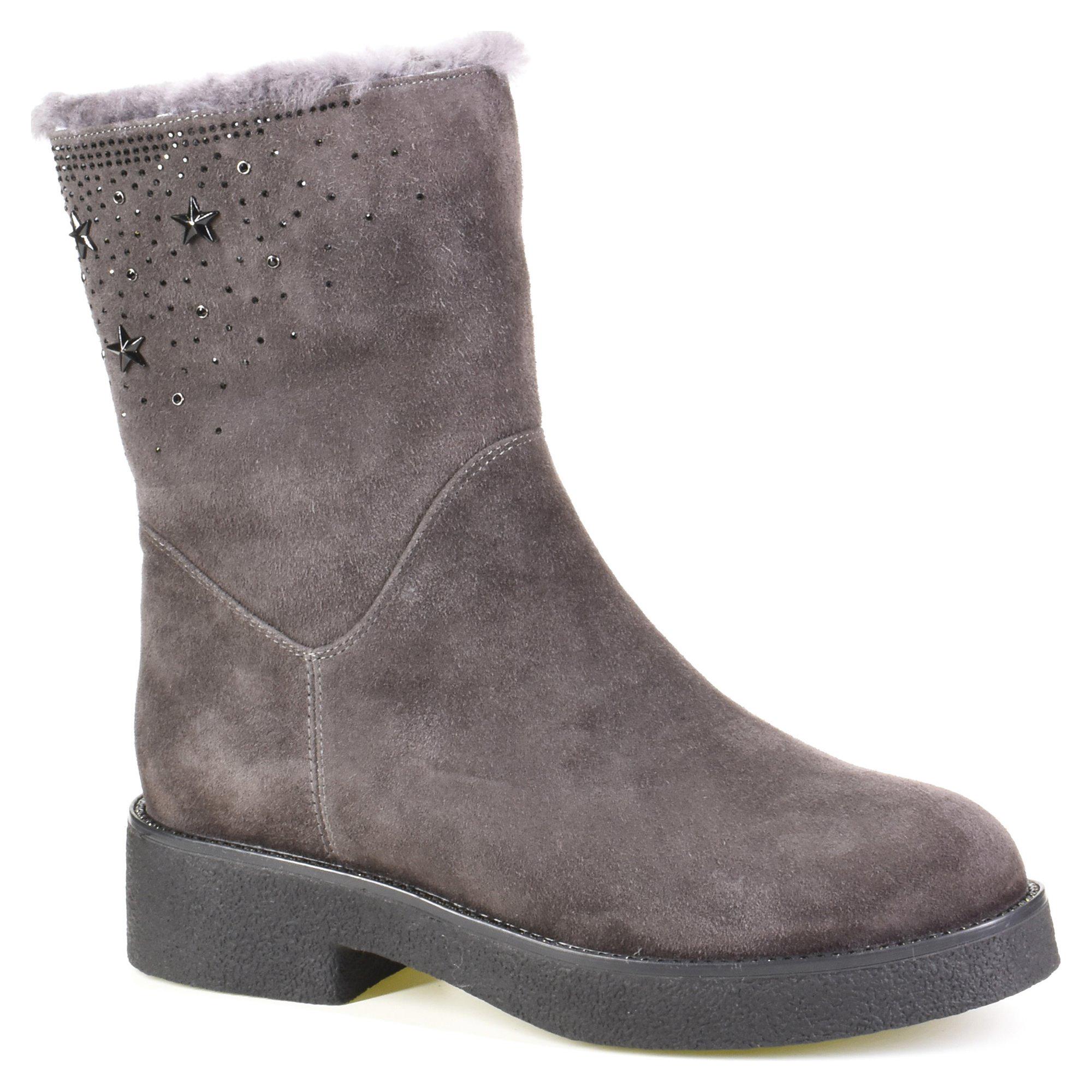 Чоботи жіночі зимові Veritas р. 36 Сірий (013046-36)