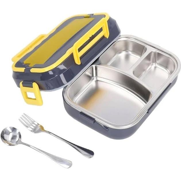 Ланч-бокс электрический с подогревом 40 W 1,5 л 25х18 см (R98043)