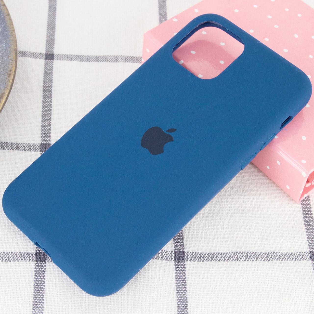 Чохол-накладка Silicone Case AA для iPhone 11 6.1" Синій (633568) - фото 2