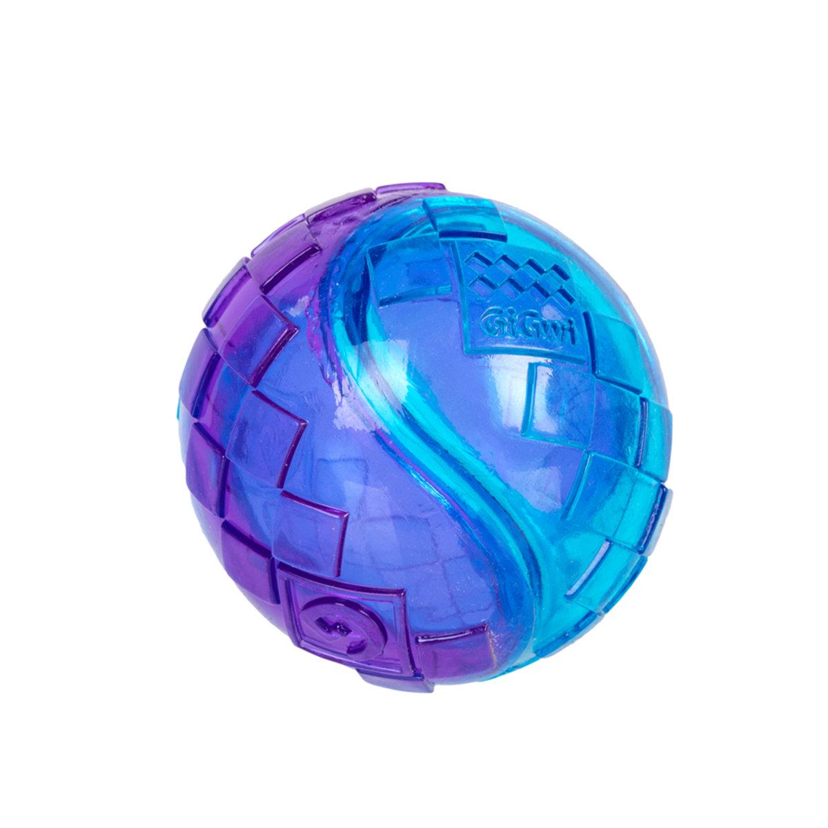 Іграшка для собак Collar Gigwi ball Два м'ячі з пищалкою 6 см Блакитний (75328)