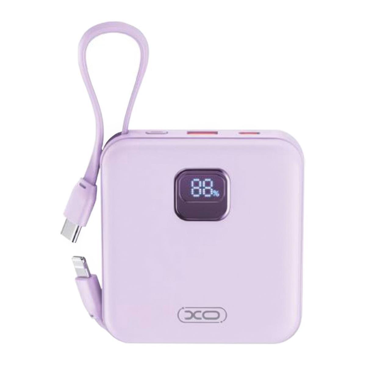 Повербанк для телефону XO PR235 22,5W 10000 mAh Фіолетовий (1010712-Violet)