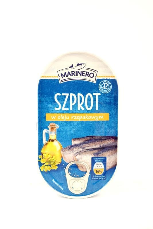 Шпроты Marinero в рапсовом масле 170 г