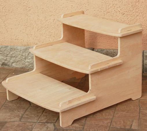 Лестница для собак из дерева Чиредзи Бланже (ТУС-000401)