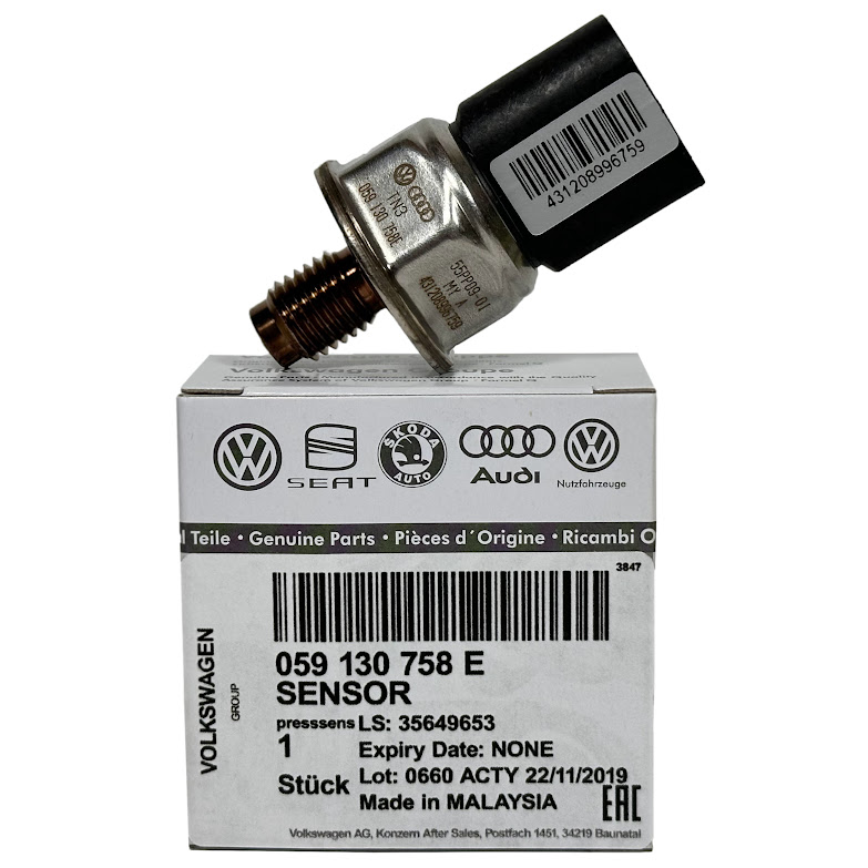 Датчики давления в рампе VAG 059130758E/55PP09-01 1 шт. (13146883)