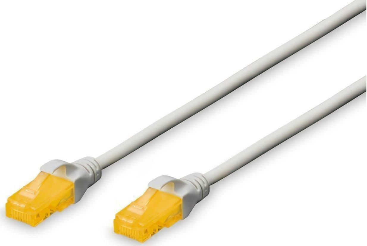 Патч-корд Digitus Cat.6а U-UTP 0,5 м Серый (616003)