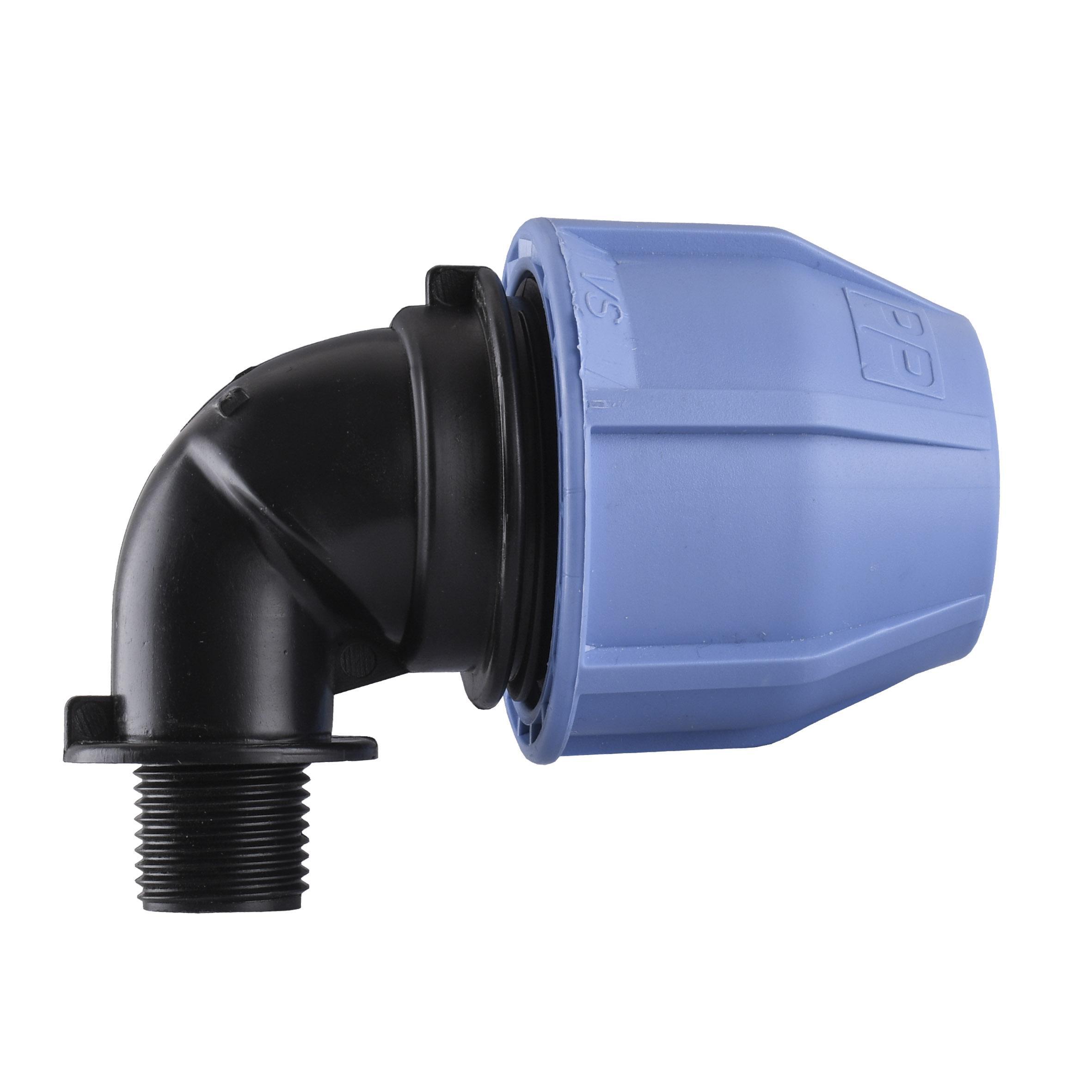 Колено ПНД Vsplast 32 мм x 1/2" ЗР 4003 (000005453)