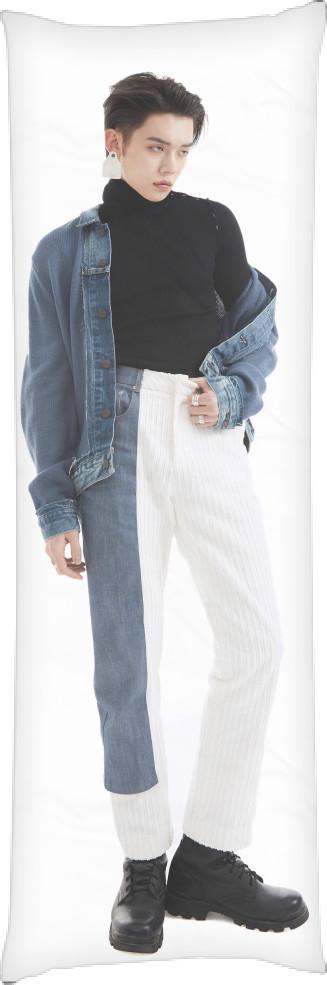 Подушка дакимакура Yeonjun Txt 60x180 см (14097795)