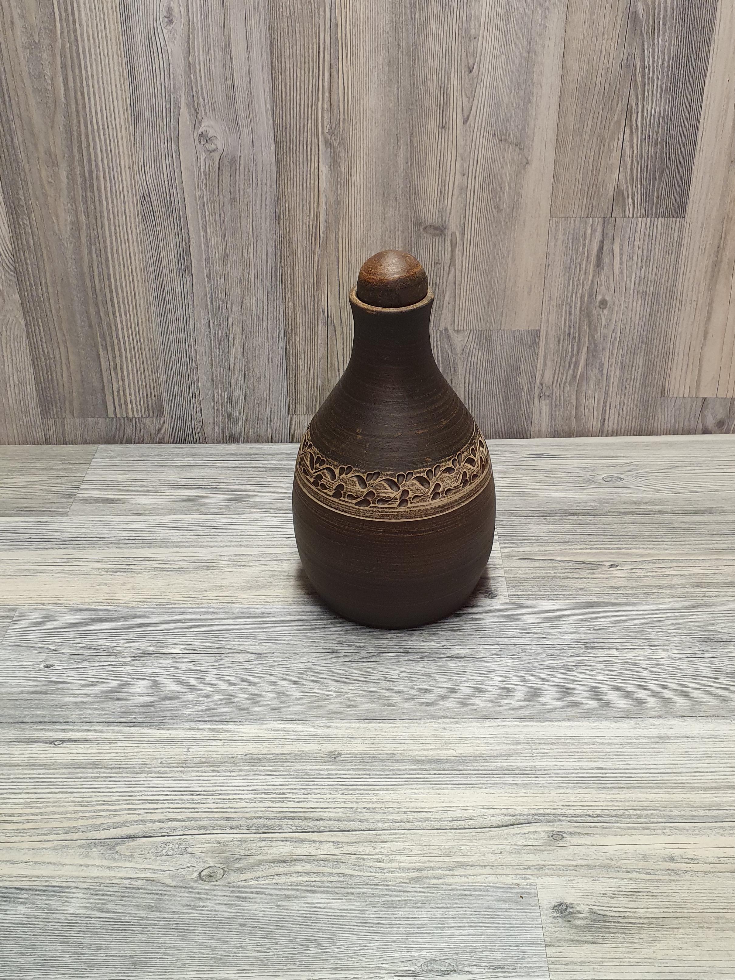 Штоф из красной глины (5142) - фото 6 Штоф из красной глины (5142) - фото 6