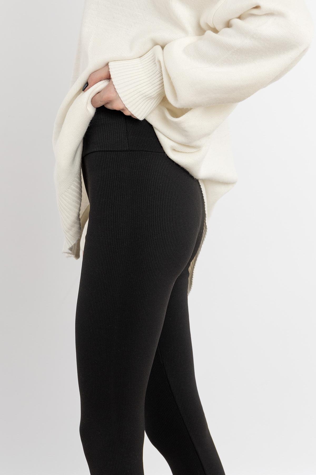 Лосини жіночі ЦБ-00234322 р. 38 Чорний (SKT000943763) - фото 2