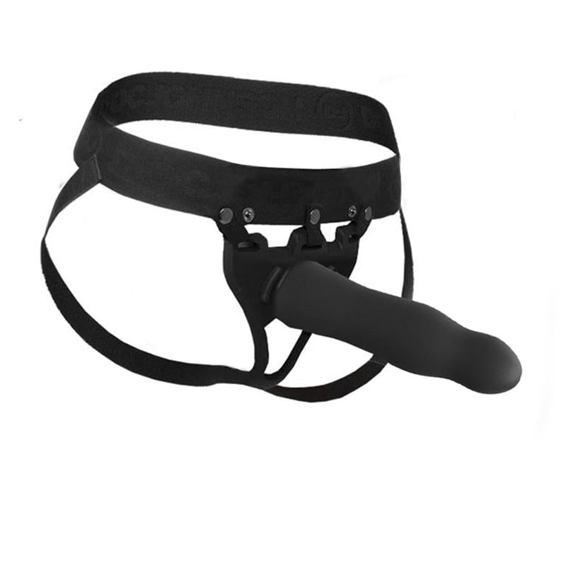 Страпон Doc Johnson Body Extensions BE Daring 17,8 см Черный (45255)