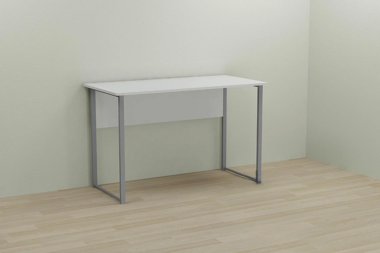 Стол компьютерный Ferrum-decor Курт ДСП 32 мм 75x120x60 см Серый/Белый (FRD-101842) Стол компьютерный Ferrum-decor Курт ДСП 32 мм 75x120x60 см Серый/Белый (FRD-101842)