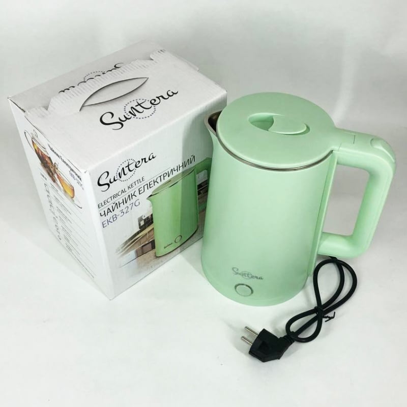 Электрочайник Suntera EKB-327G 1,8 л 1500 Вт (tf5886) - фото 7 Электрочайник Suntera EKB-327G 1,8 л 1500 Вт (tf5886) - фото 7