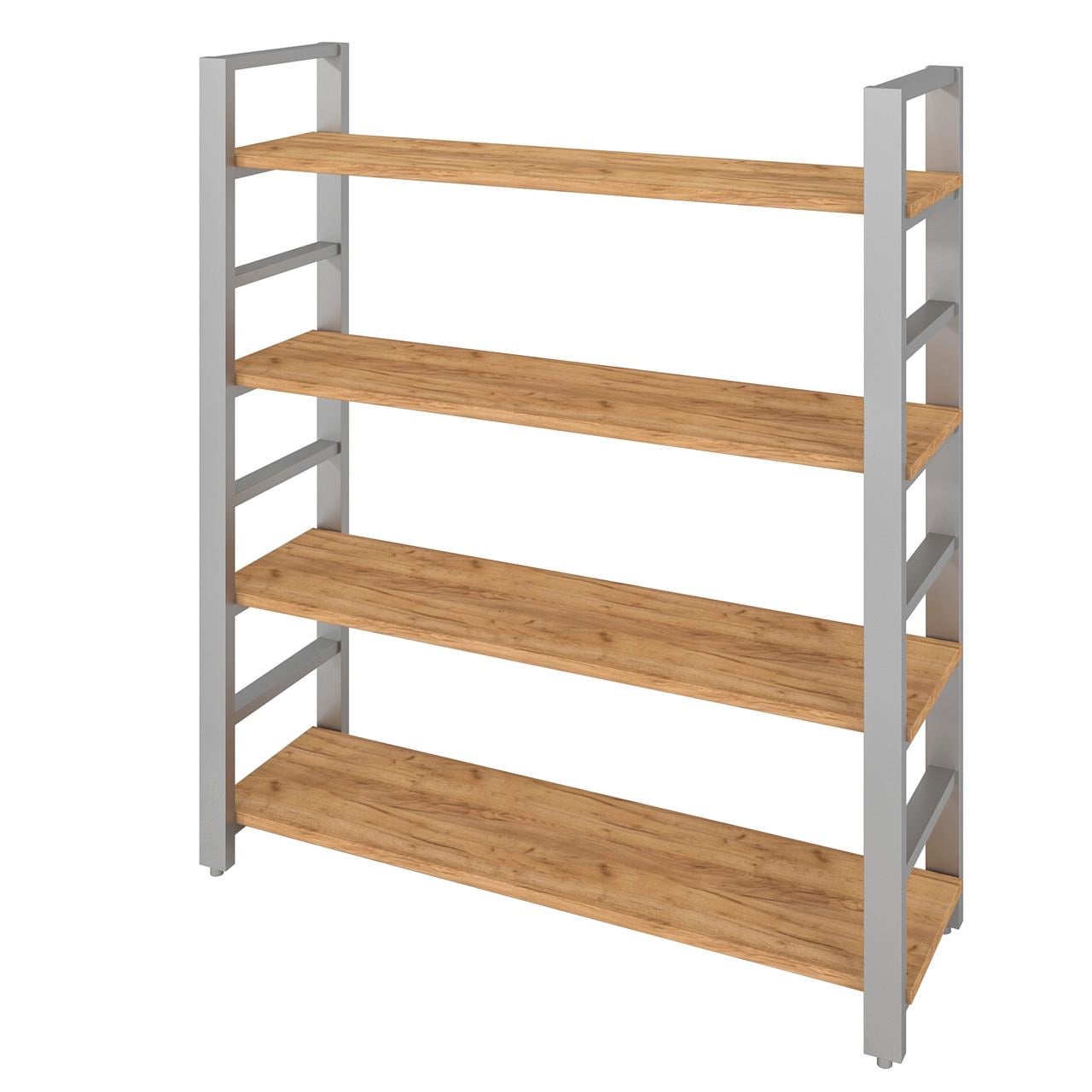 Стеллаж металлический Loft Details M-126-1 Дуб крафт золотой