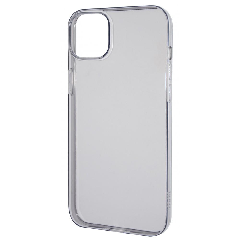Чохол прозорий HOCO Light (TPU) iPhone 14 black