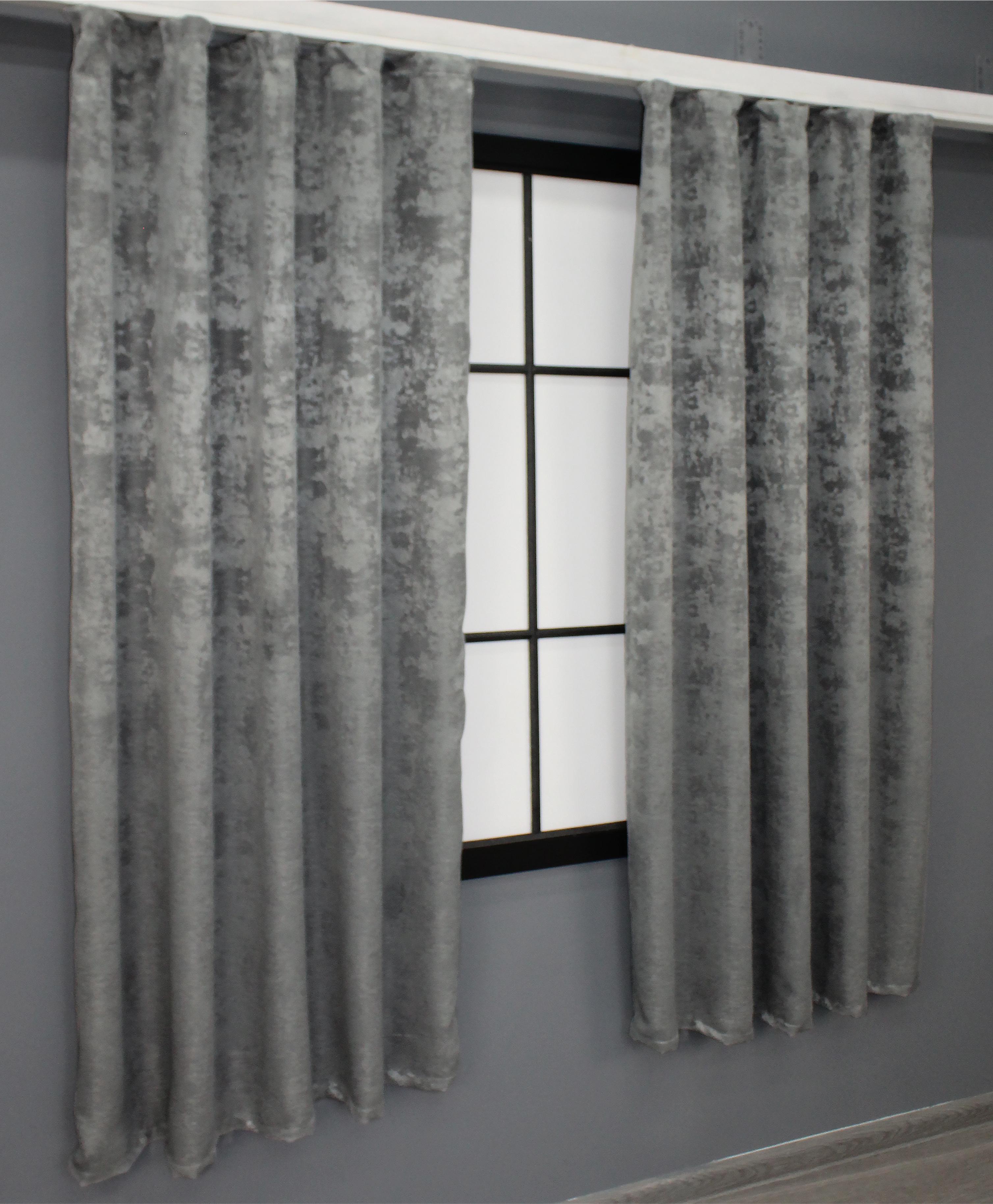 Комплект штор VR-Textil Sultan YL №1212ш жаккард 130х170 см 2 шт. Серый (35-0072) - фото 3 Комплект штор VR-Textil Sultan YL №1212ш жаккард 130х170 см 2 шт. Серый (35-0072) - фото 3