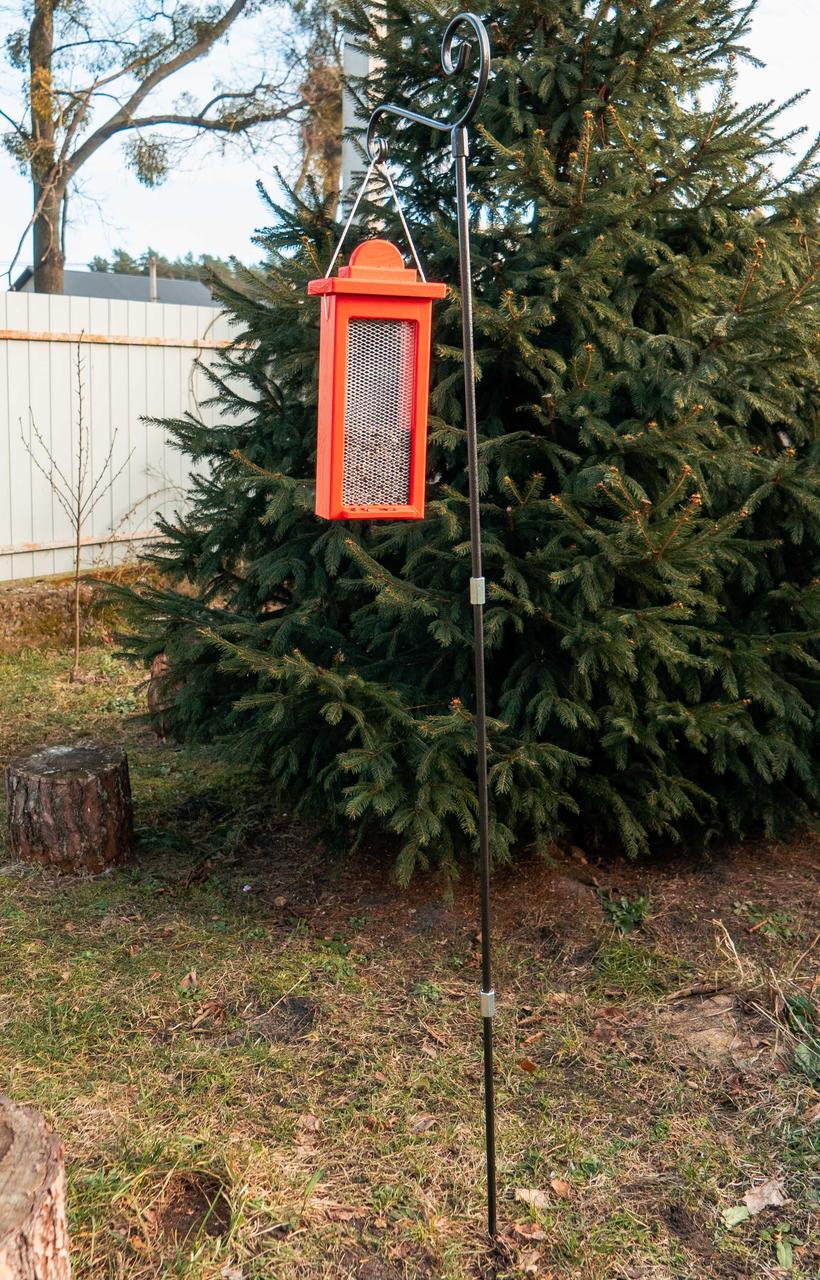 Кормушка для птиц подвесная Эйрен бункерного типа из соснового дерева 40х18х11 см Арбуз - фото 7 Кормушка для птиц подвесная Эйрен бункерного типа из соснового дерева 40х18х11 см Арбуз - фото 7