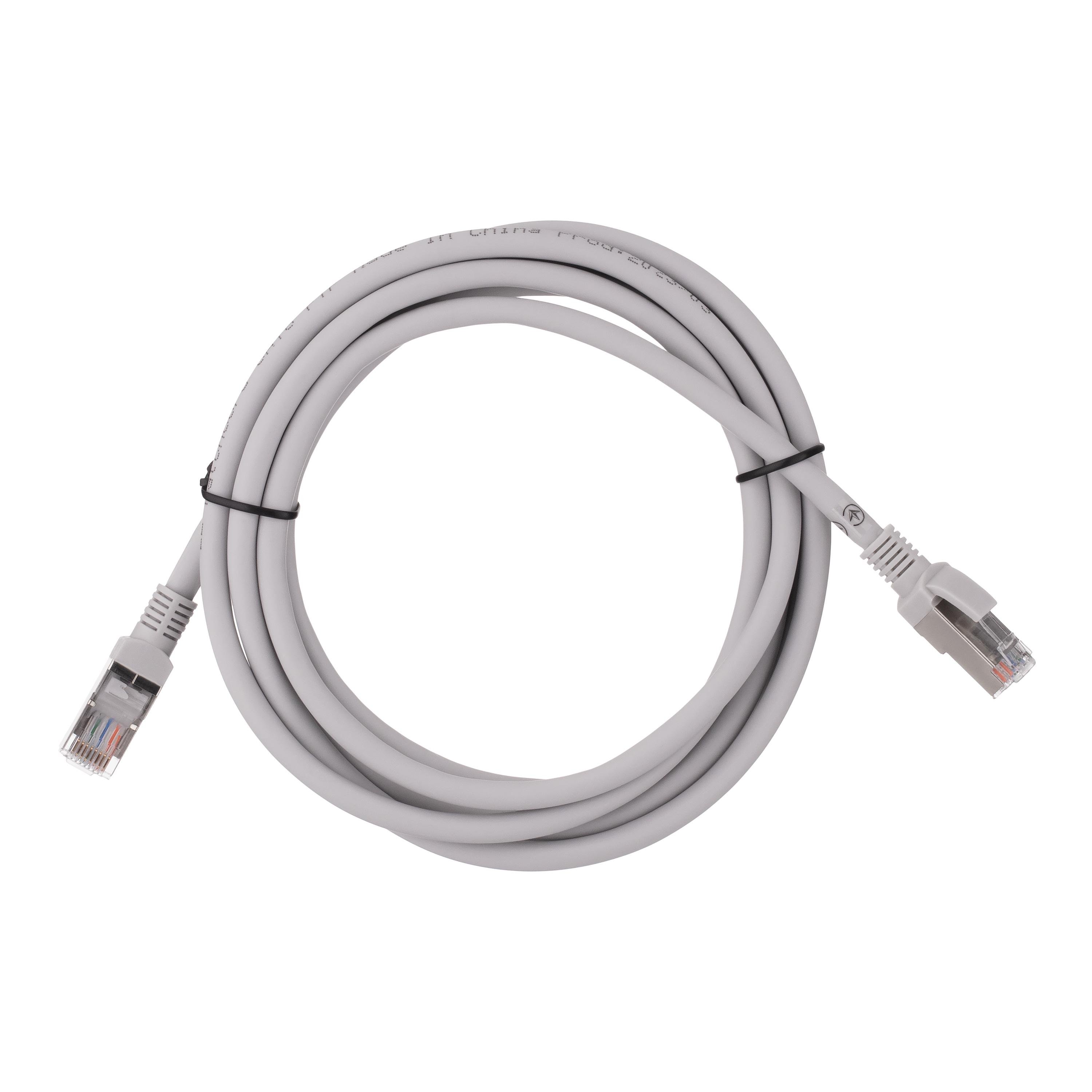 Патч-корд 2E Cat.6 FTP 26AWG RJ-45 LSZH 2 м Сірий (2E-PC6CU-FTP2LSZH-GRY)