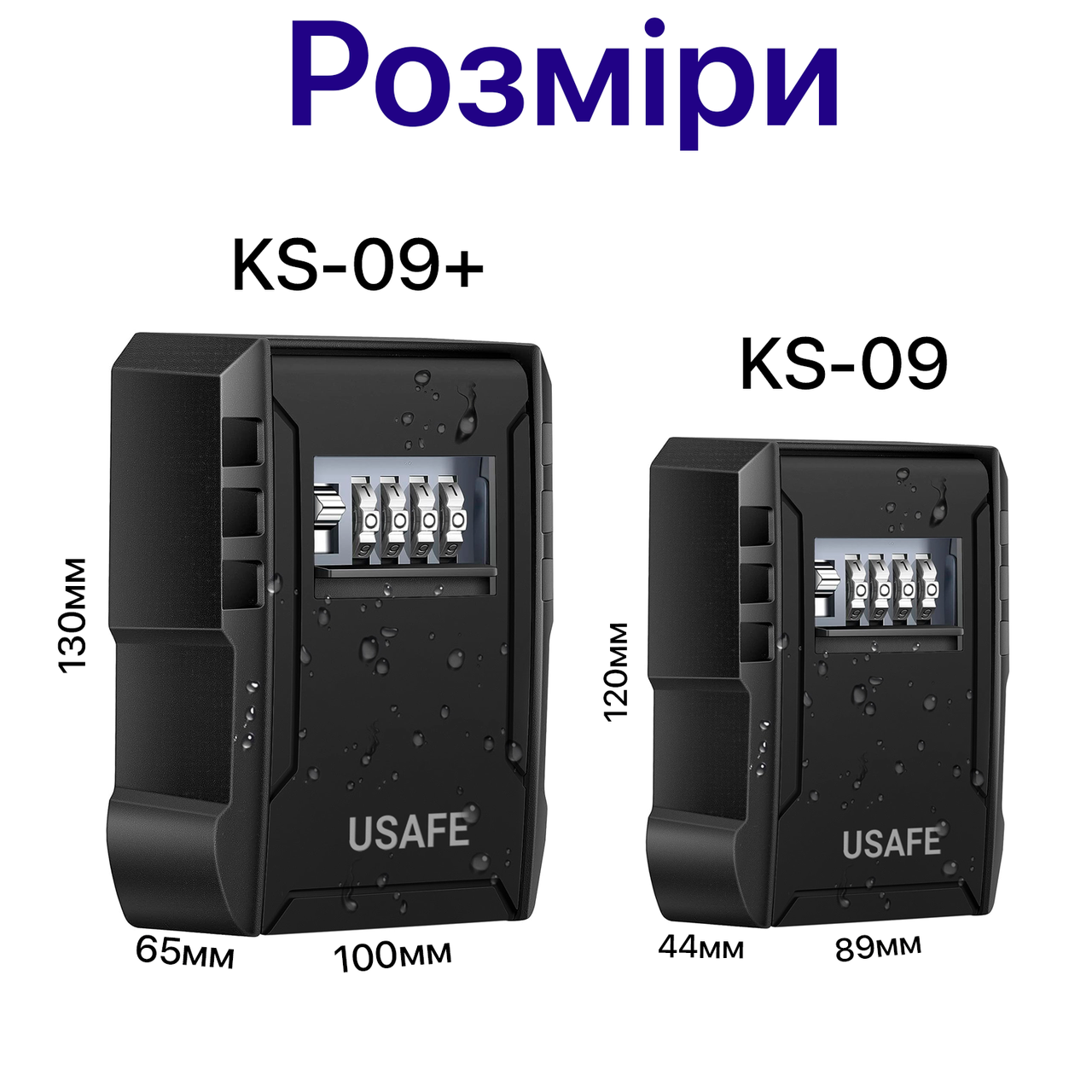 Сейф для ключей uSafe KS-09+ с кодовым замком Черный (1301) - фото 7 Сейф для ключей uSafe KS-09+ с кодовым замком Черный (1301) - фото 7