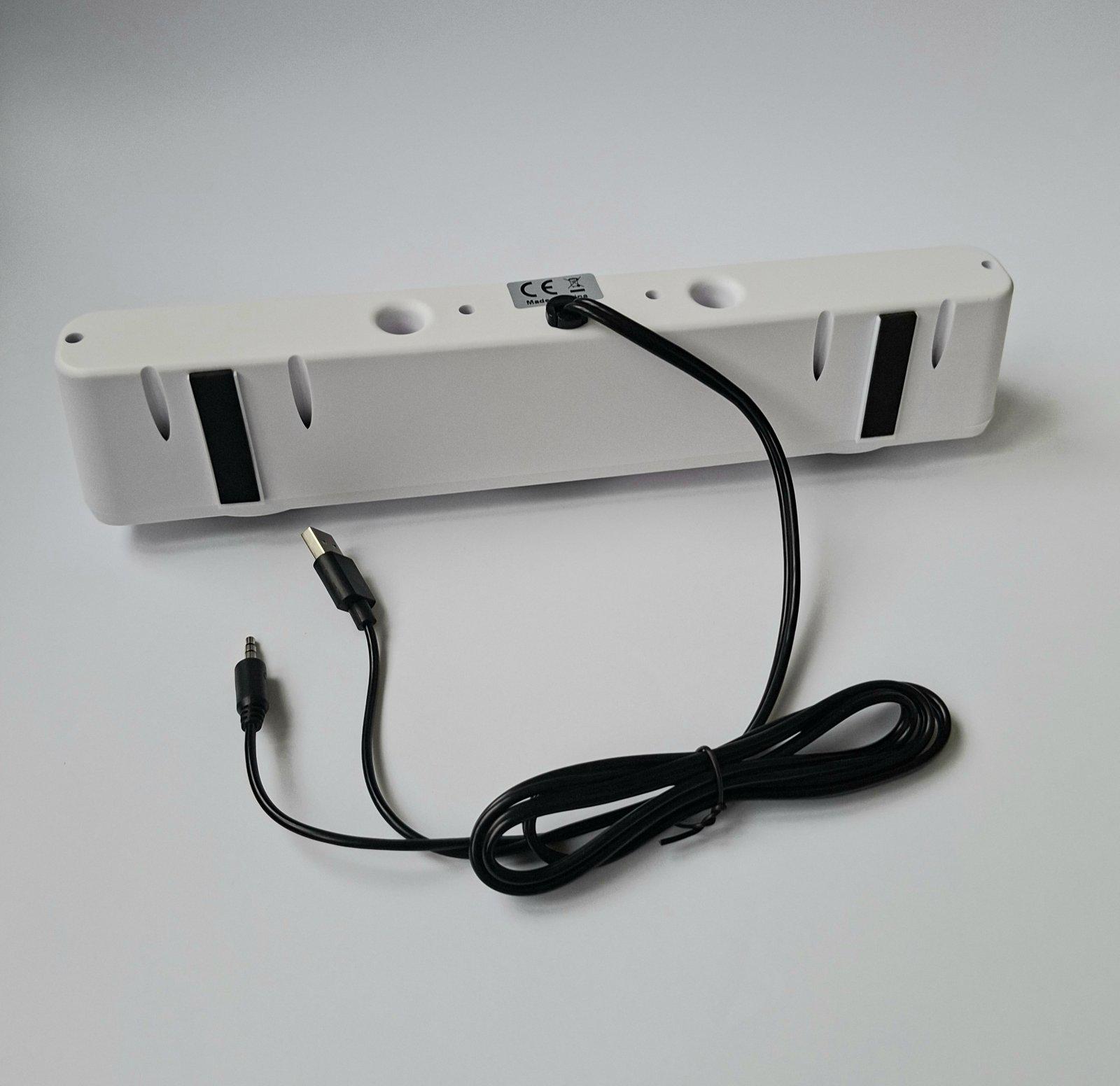 Колонка USB компьютерная 2.0 с подсветкой 6 Вт v-175 WI Белый - фото 8 Колонка USB компьютерная 2.0 с подсветкой 6 Вт v-175 WI Белый - фото 8