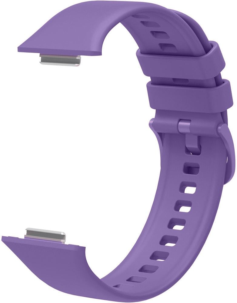 Ремешок Jsota для Huawei Watch Fit 2 силиконовый Lilac (28081-3B) - фото 3