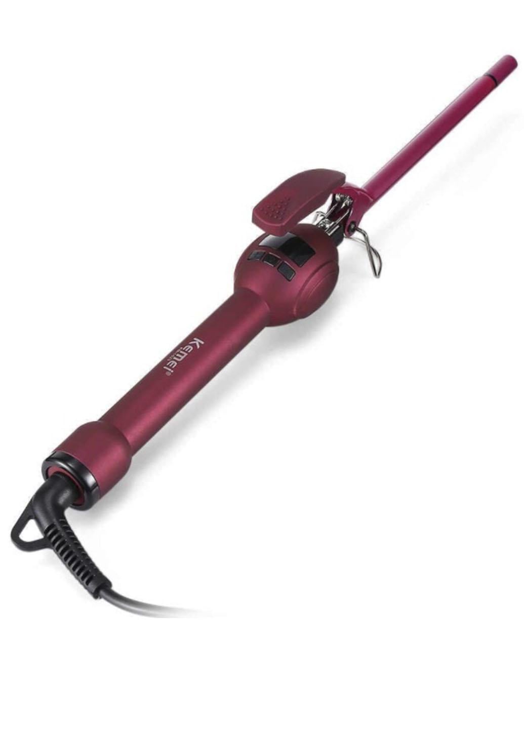 Плойка профессиональная Kemei KM-1023 африканские кудри 9 мм Красный (1023655)