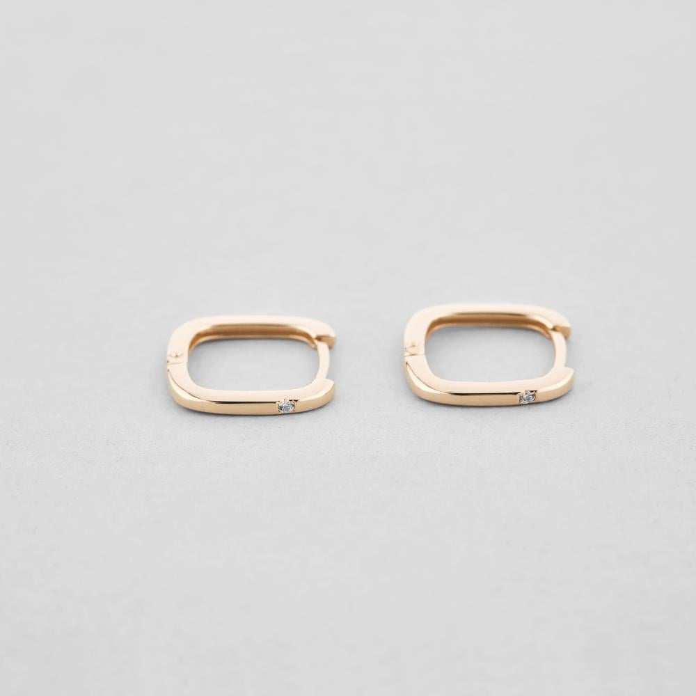 Золотые серьги Совершенство (с21195ж/М8492л)