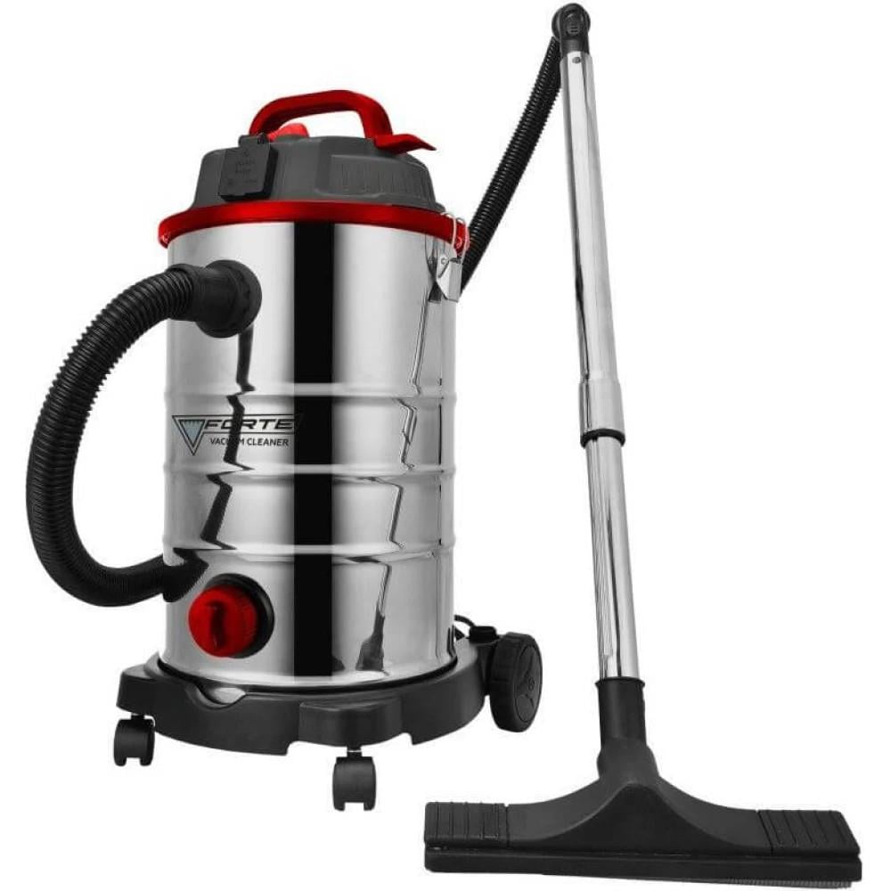 Пылесос строительный Forte VC3018SAD 2559158821 1800 Вт 30 л (2559158821)