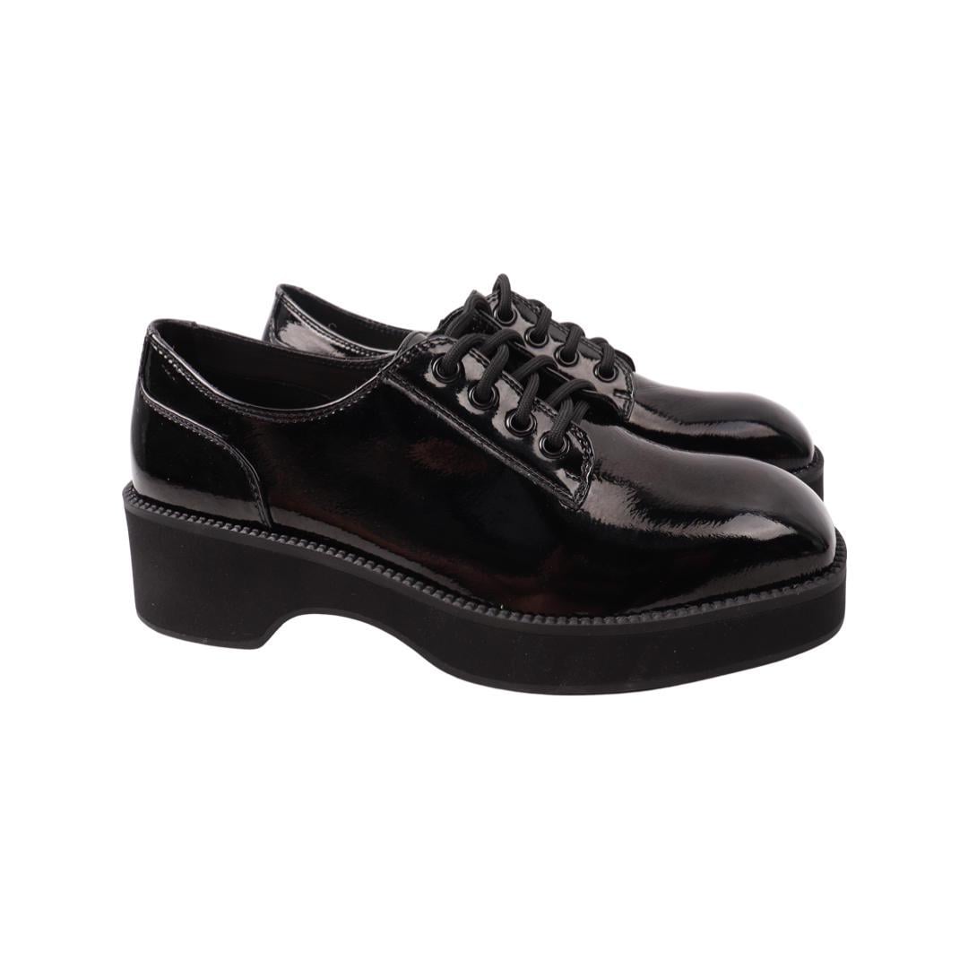 Туфли женские Nina Mosconni из лаковой кожи р. 37 Черный (14-21DTC)