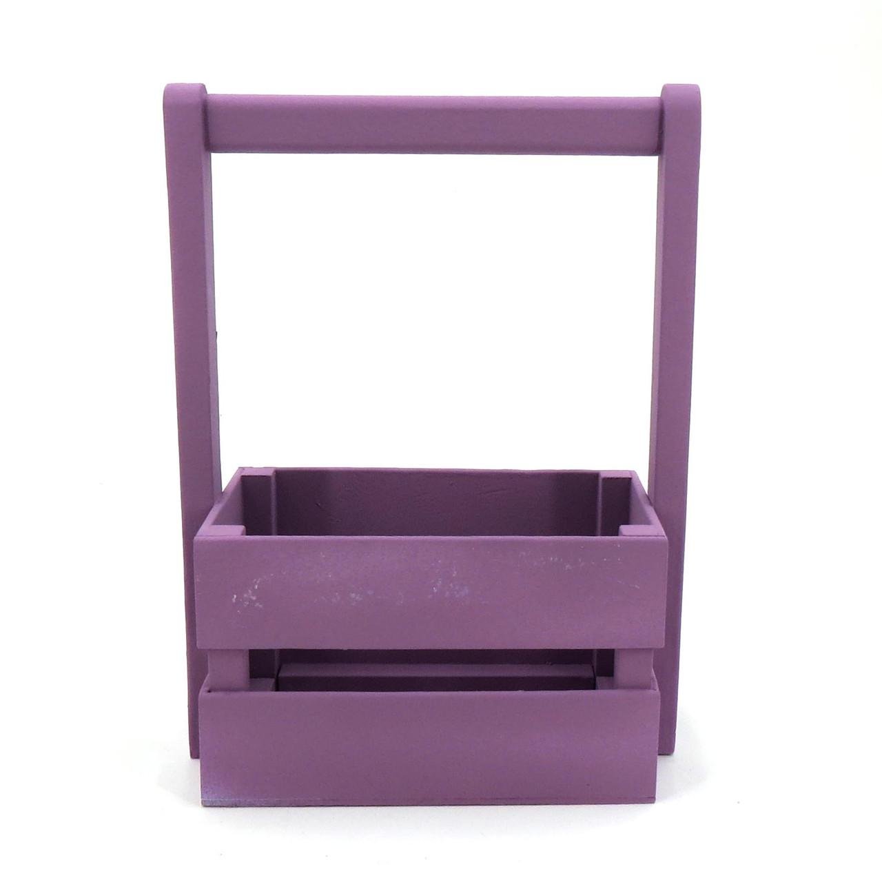 Корзинка подарочная из дерева Тилтон 12х20 см Флокс (ПДК-0023155) - фото 2