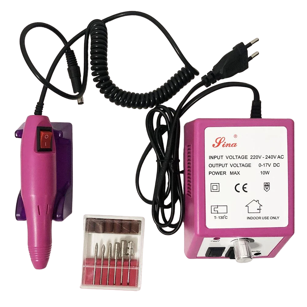 Фрезер для маникюра Beauty nail DM-14/2000 Розовый (ws11679-1)