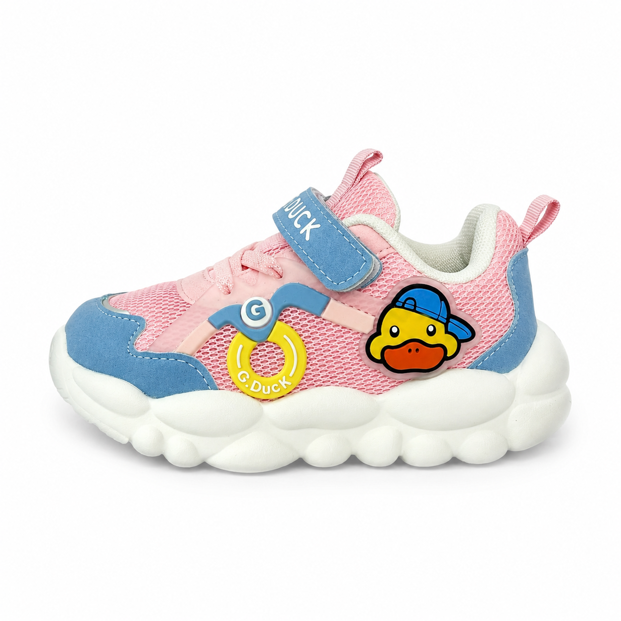 Кроссовки детские для девочки G.DUCK на платформе р. 22-13,5 см Розовый (31043238)