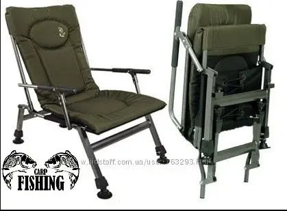 Крісло рибальське Elektrostatyk F8R з підлокітниками та фіксованою спинкою (F8R) - фото 2 Крісло рибальське Elektrostatyk F8R з підлокітниками та фіксованою спинкою (F8R) - фото 2