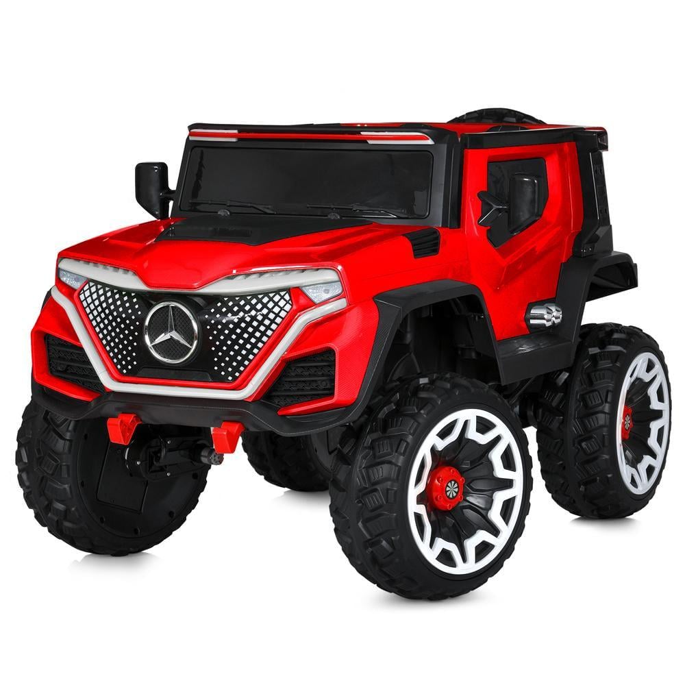 Детский электромобиль Bambi джип Mercedes M 5912EBLR Красный