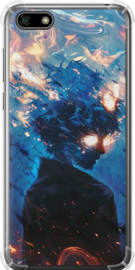 Чехол на Huawei Y5 2018 Сатору Годжо (6129sp-1500-42517) Чехол на Huawei Y5 2018 Сатору Годжо (6129sp-1500-42517)