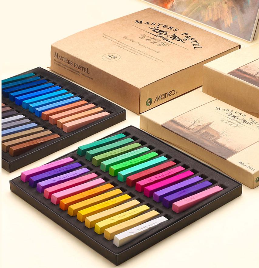 Пастель художественная профессиональная сухая Marie’s MASTER 48 цветов (M-48) - фото 4