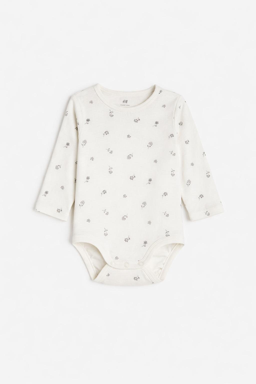 Боди Цветы 62 см Белый (1171574)