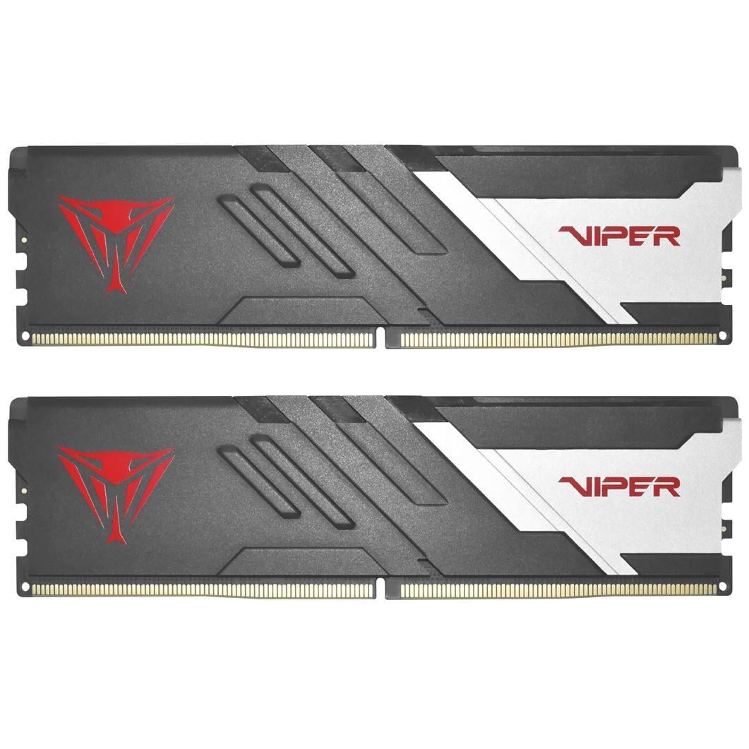 Оперативная память Patriot Viper Venom 64GB DDR5 6000MHz CL36 DIMM Черно-серый (PVV564G600C36K)