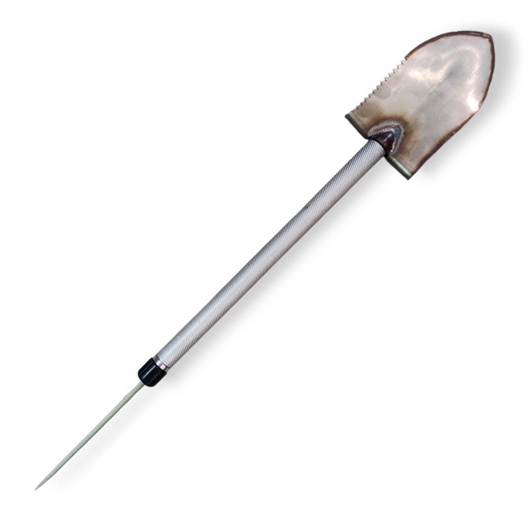 Лопата саперная М16 НАТО большая алюминиевая ручка с диэлектрическим жалом 35 см (utp029)