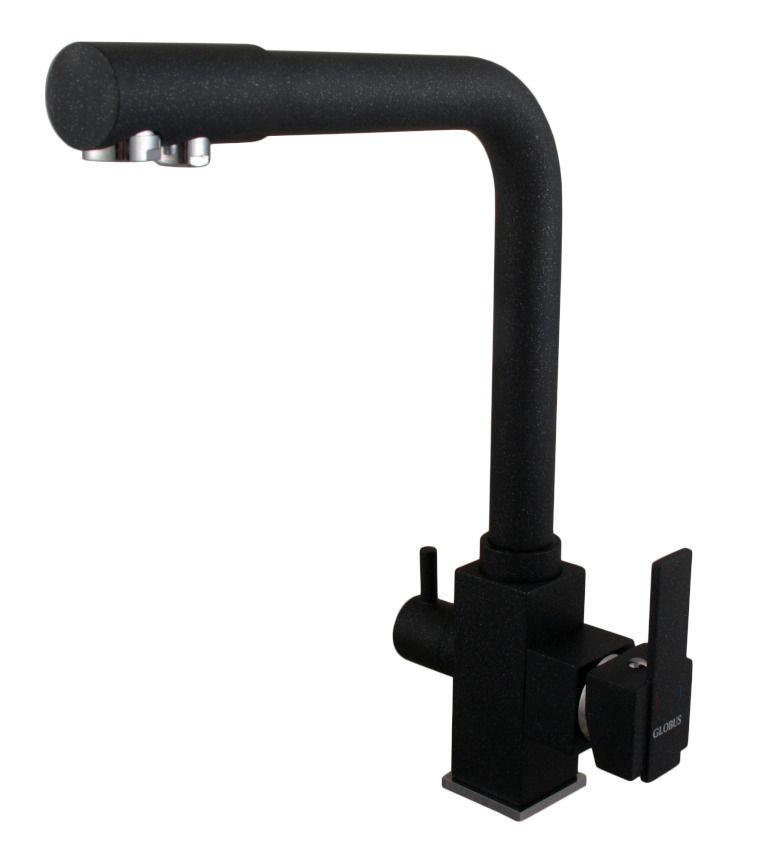 Смеситель для кухни под осмос Globus Lux GLLR-0100-1-ONIX (000020402)
