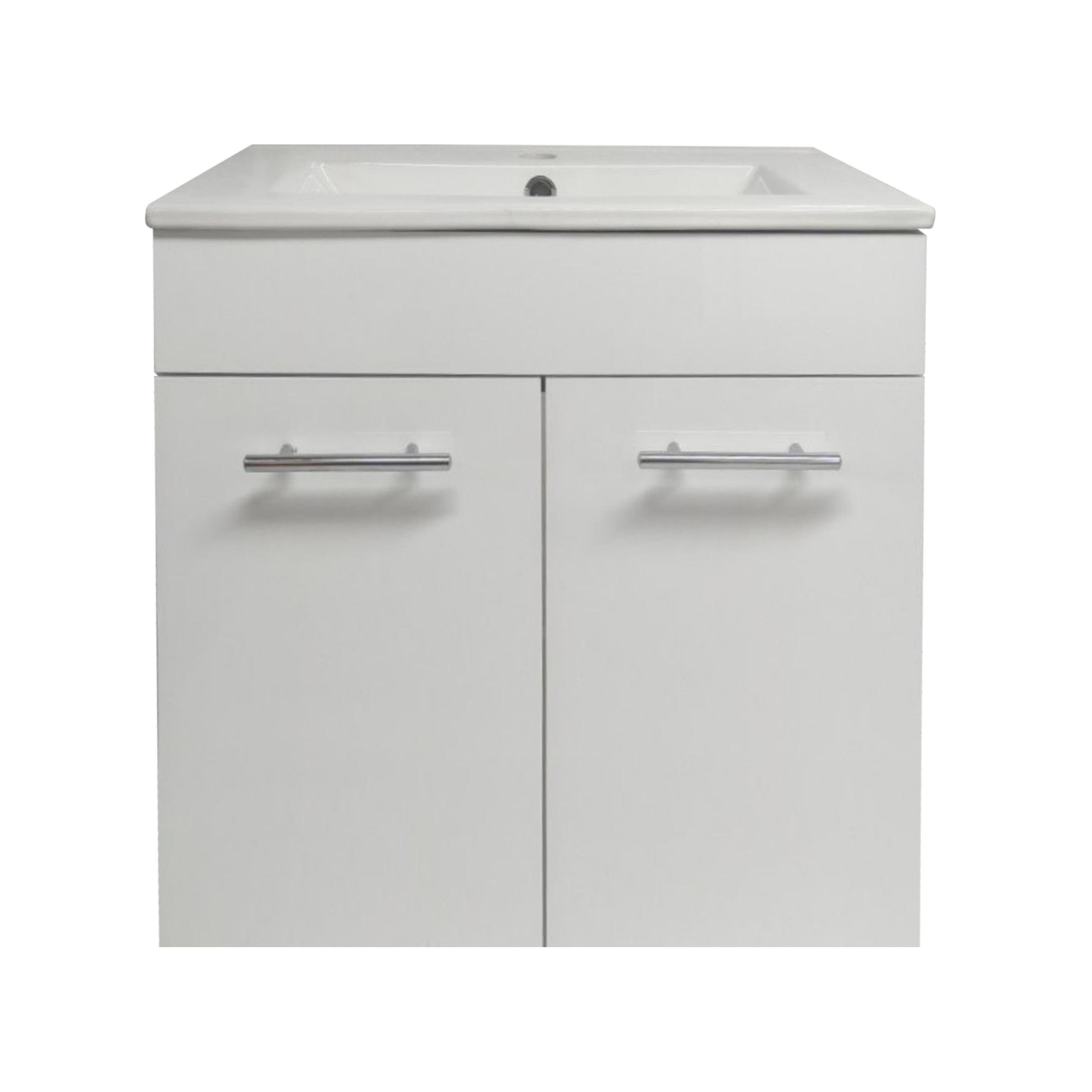 Тумба с умывальником подвесная VOLLE MARO 1927,306007 60x50x39,5 см Белый (228385)