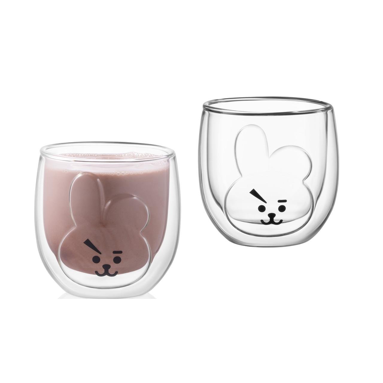 Чашки стеклянные Ardesto Animals с двойным дном 300 мл 2 шт. (iz16170) - фото 1 Чашки стеклянные Ardesto Animals с двойным дном 300 мл 2 шт. (iz16170) - фото 1