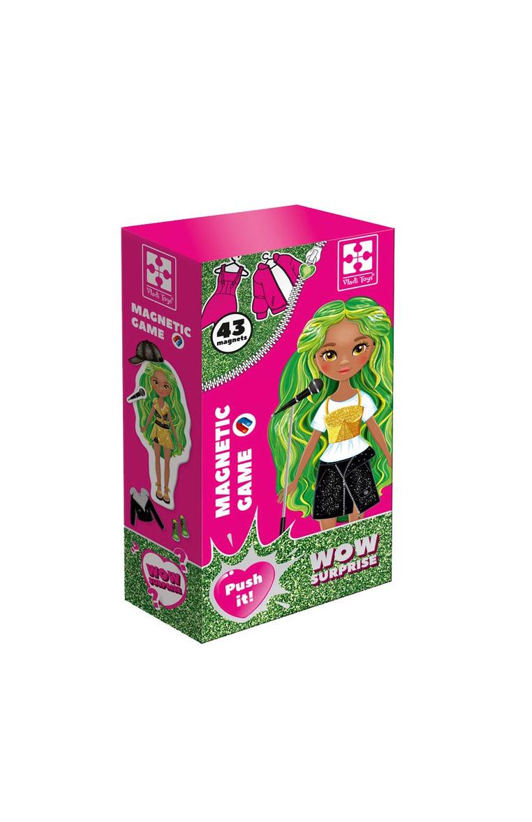 Настольная игра развивающая магнитная одевалка Vladi Toys VT3210-13 Wow Surprise Singer (4820234763214)