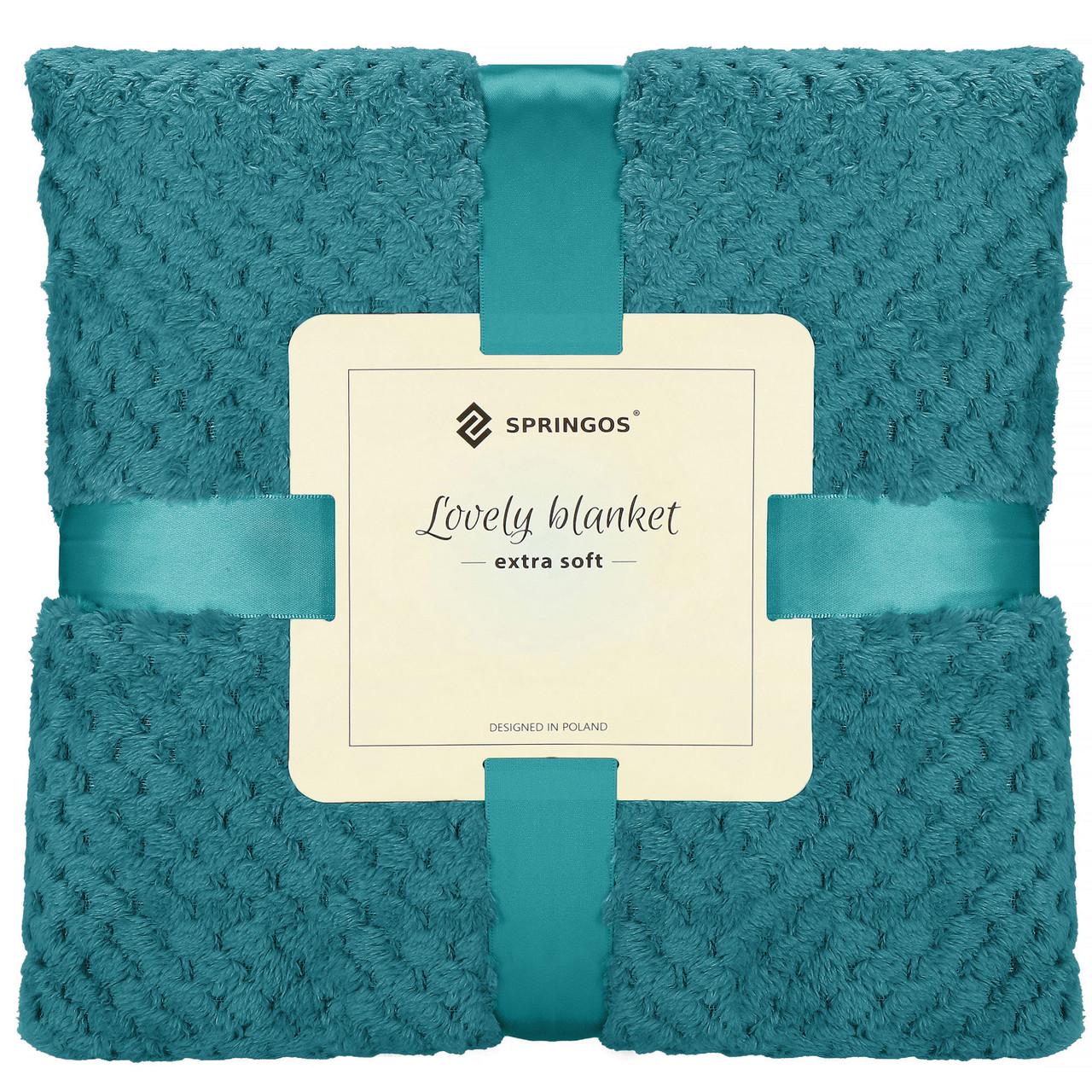 Плед-покривало Springos Extra Soft HA7105 200x220 см