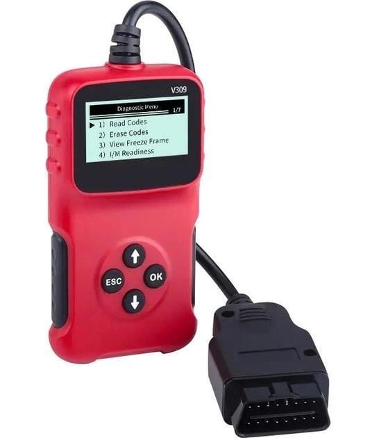 Автосканер діагностичний V309 OBD-2 (К0707)