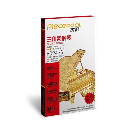 Конструктор Piececool grand piano gold version p024-g - фото 5