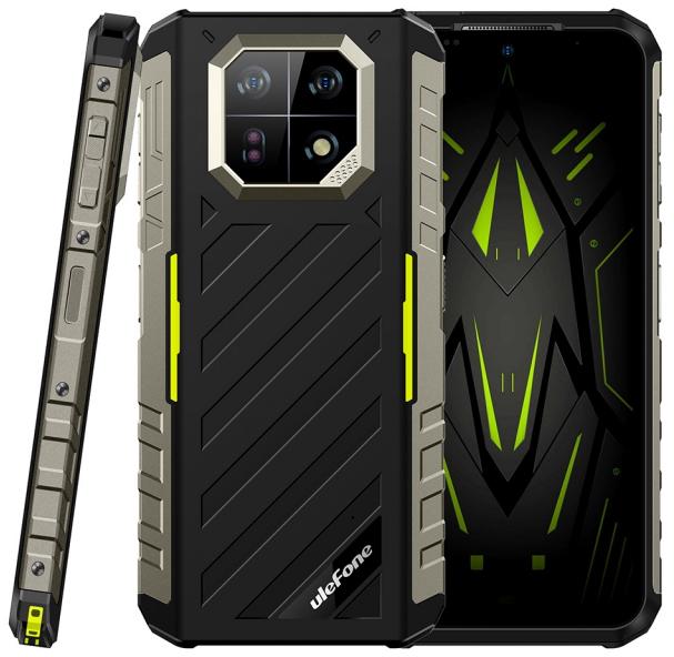 Смартфон Ulefone Armor 22 8/128Gb Global Version Black/Green - фото 3